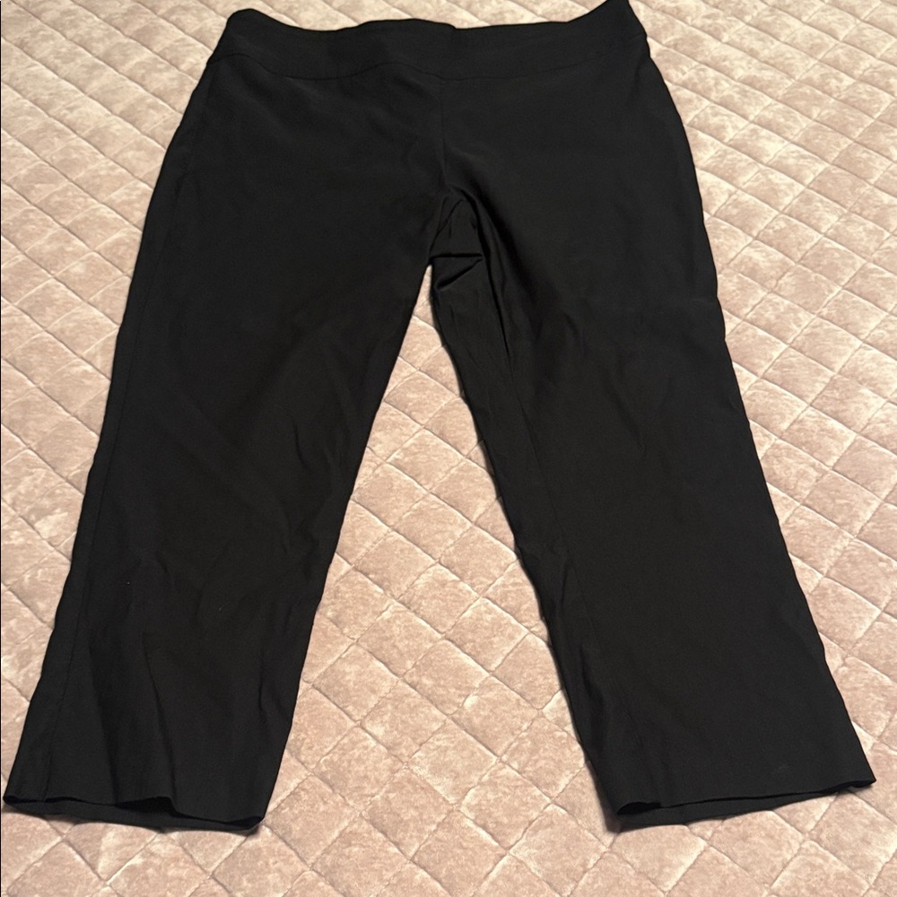 Tribal Black Pull On Pants
